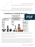 Classification of Alcoholic Beverages Explained