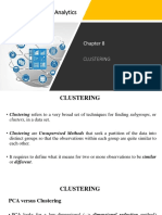 Chapter 8 - Clustering