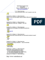 MIDTERM EXAMINATION It430 2010