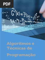 ALGORITMOS E TÉCNICAS DE PROGRAMAÇÃO