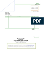 December 2020 Invoice for Company Name