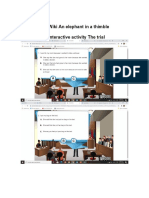 Evidence: Wiki An Elephant in A Thimble Evidence: Interactive Activity The Trial