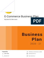 E-Commerce Business Plan for Eco-Friendly Baby Supplies Store