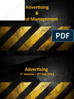 Advertising & Brand Management