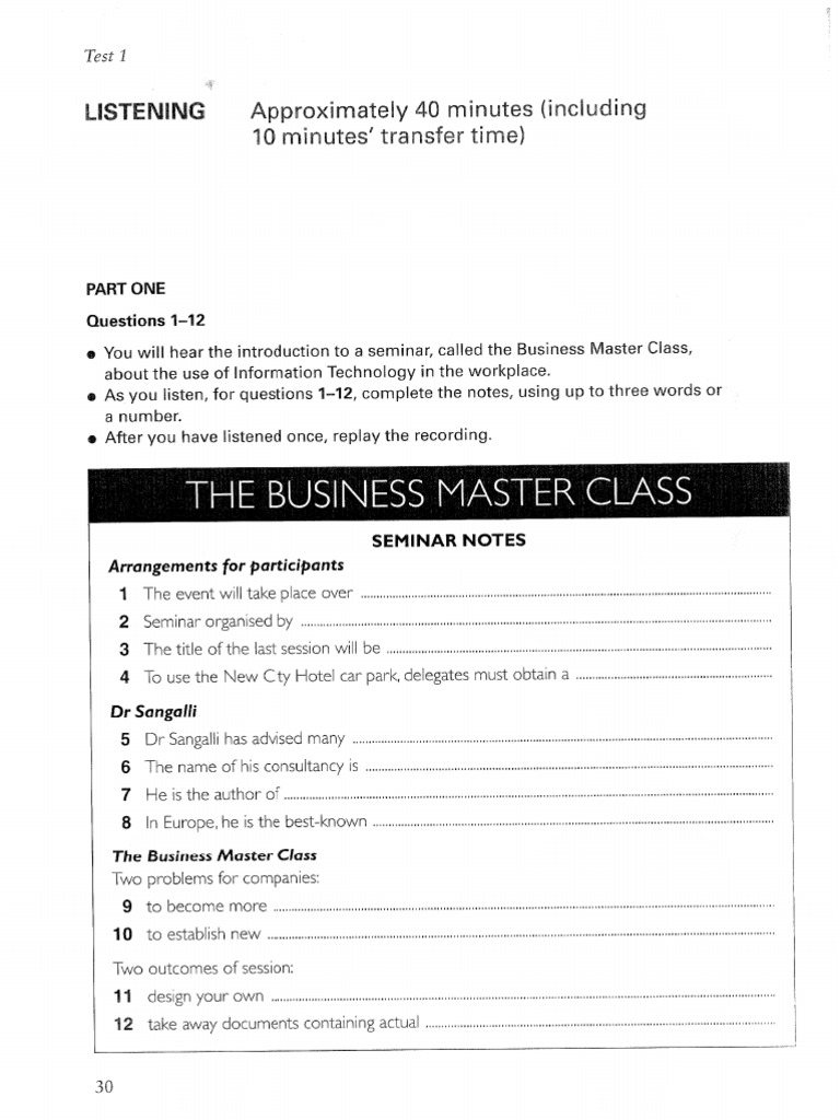BEC - 2 List | PDF
