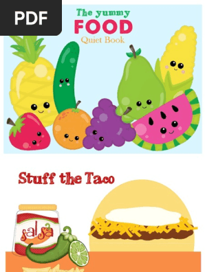 Food Quiet Book