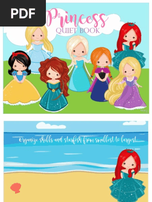 Princess Quiet Book