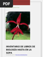 Download INVENTARIO DE LIBROS DE BIOLOGA HASTA EN LA SOPA 2 by Leonardo Giza SN48897750 doc pdf