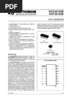 HCC40105B HCF40105B: Fifo Register