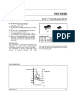 HCF4068B: 8 Input Nand/And Gate