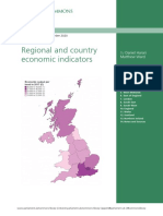 Regional and Country Economic Indicators: Briefing Paper