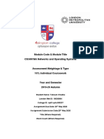 Module Code & Module Title CS5001NA Networks and Operating Systems