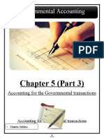 Governmental Accounting: Chapter 5 (Part 3)