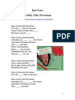 Burl Ives Christmas Song Lyrics