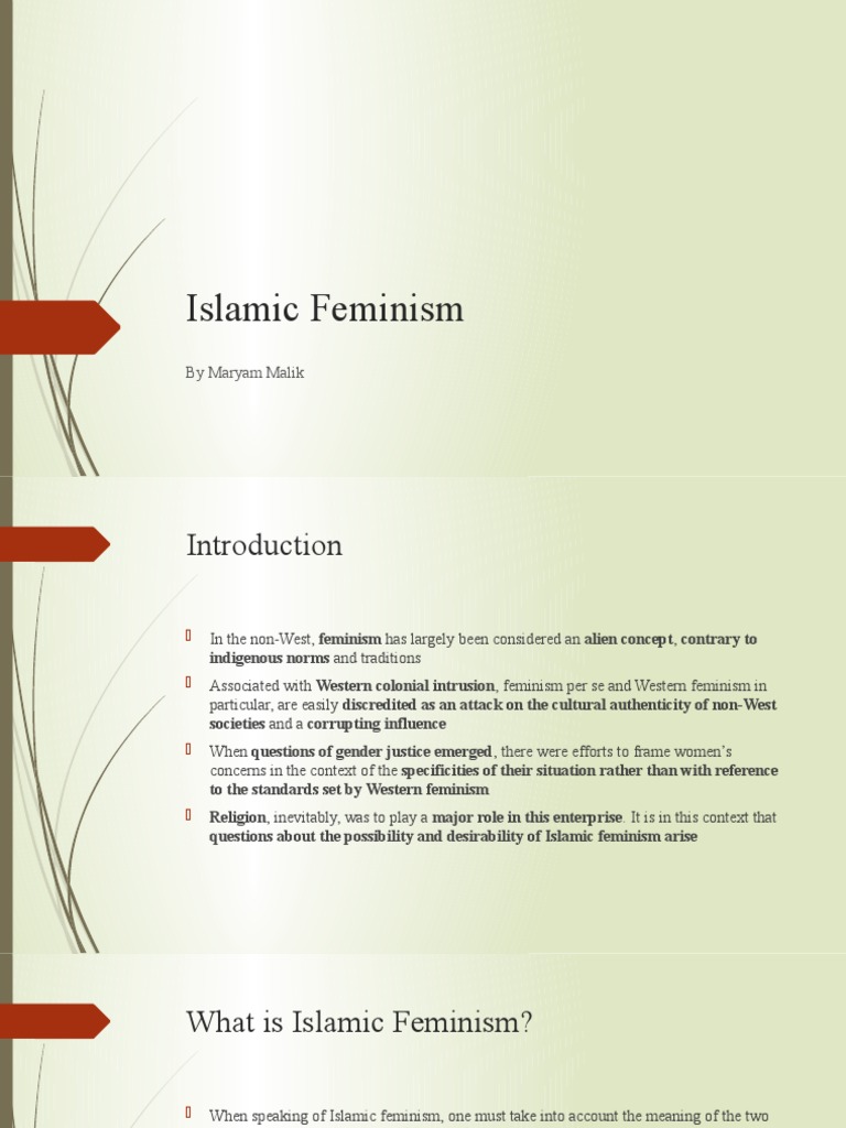 Understanding Islamic Feminism | PDF | Feminism | Gender Studies