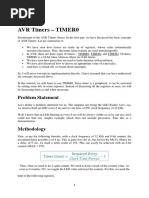 AVR Timers - TIMER0: Problem Statement