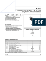 N - Channel 50V - 0.085 - 17A To-220 Stripfet Power Mosfet