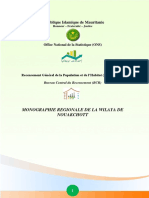 Monographie régionale de la wilaya de Nouakchott_Fr