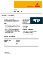 Sika Monotop®-412 N: Product Data Sheet
