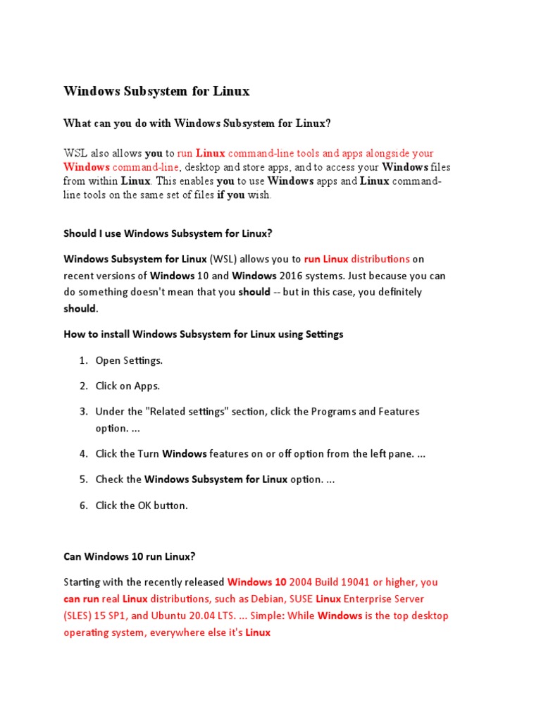 WHAT CAN YOU DO WITH WINDOWS SUBSYSTEM FOR LINUX visual data 7