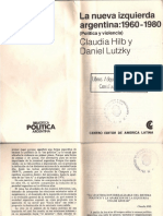 Claudia Hilb y Daniel Lutzky - La Nueva Izquierda Argentina 1960-1980 (1)