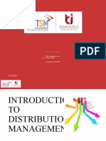 Introduction To Distribution Management