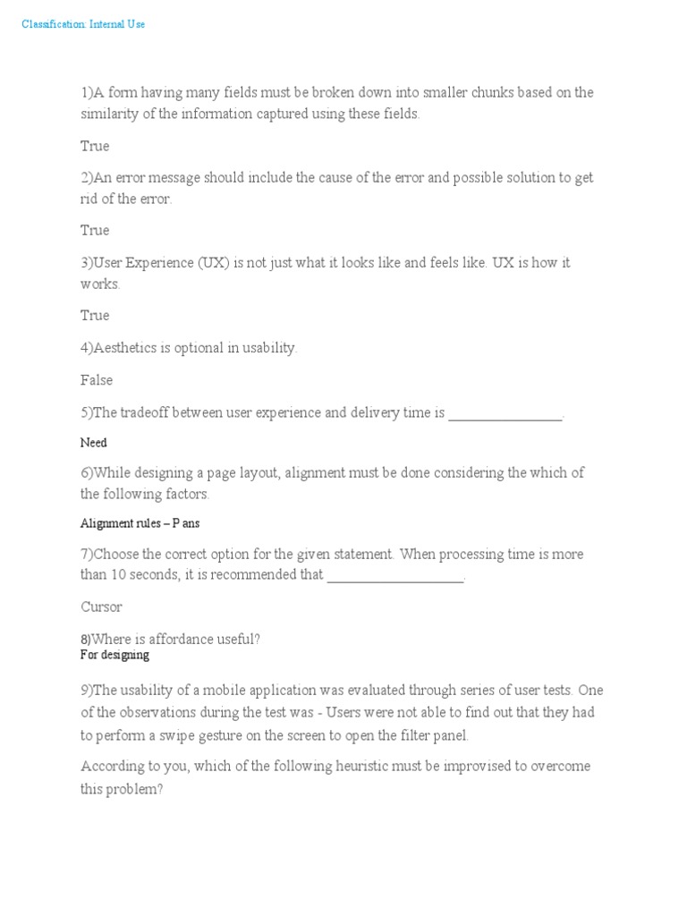 Usability Principle User Experience Usability