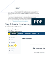 Before You Start: Create A List For Your SMS Campaigns