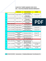 Jadwal Kuliah 5LF