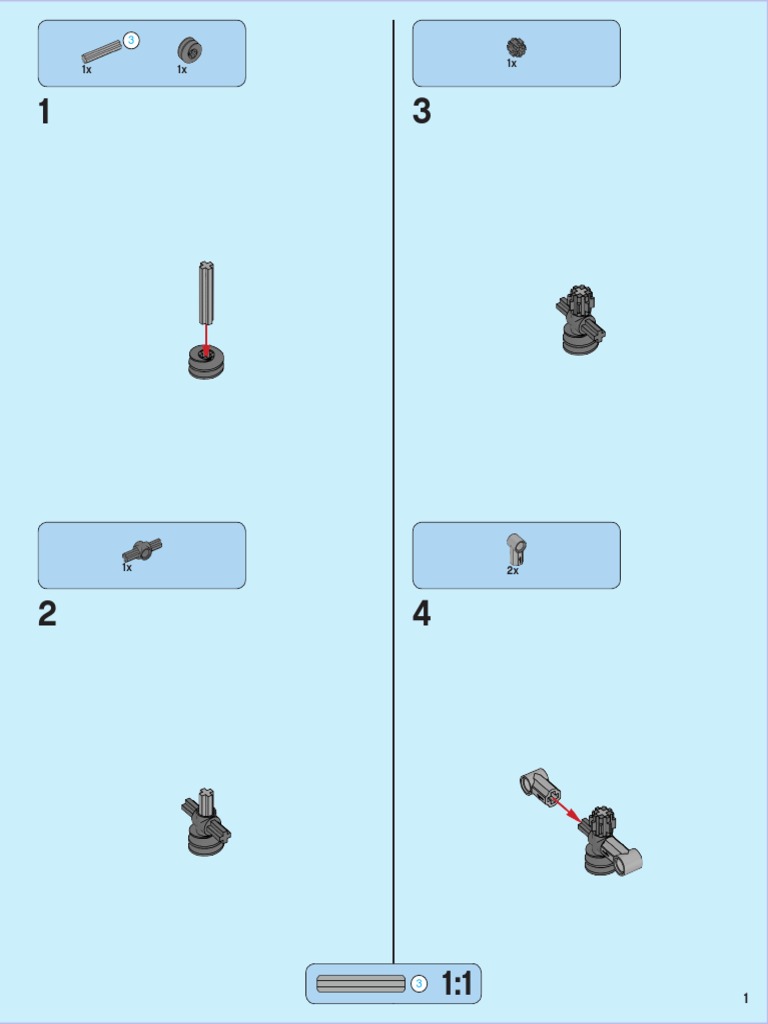LEGO Fidget Spinner Technic Medium PDF | PDF