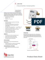 Product Data Sheet: Ultrasonic Heat Meter / Cooling Energy Meter