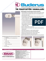 21-ISISAN Buderus Termostatik Vana