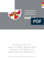 CIARB Protocol - partyappointedexpertsinternationalarbitration