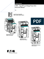 Series NRX With PXR - Type NF Low Voltage Power (Air) Circuit Breaker Instruction Manual