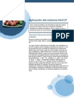 Aplicación Del Sistema HACCP
