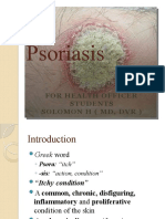 Psoriasis: For Health Officer Students Solomon H (MD, DVR)