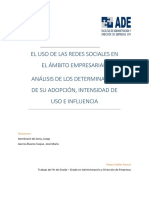 Sellés - El Uso de Las Redes Sociales en El Ámbito Empresarial - Análisis de Los Determinantes de ...