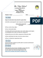 Class 7 Math Worksheet 13 - B Statistics