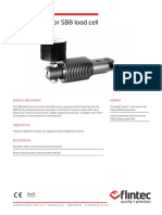 Load Mounts For SB8 Load Cell: Product Description Options