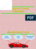 Costing and Control of Materials