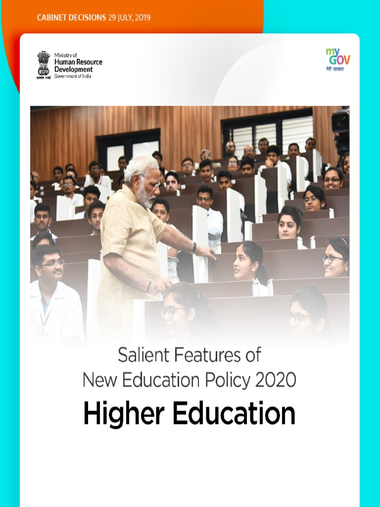 Salient Features of Nep 2020 - Higher Education PDF | PDF