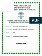 Informe Psicologico