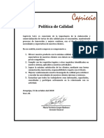 Politica Calidad