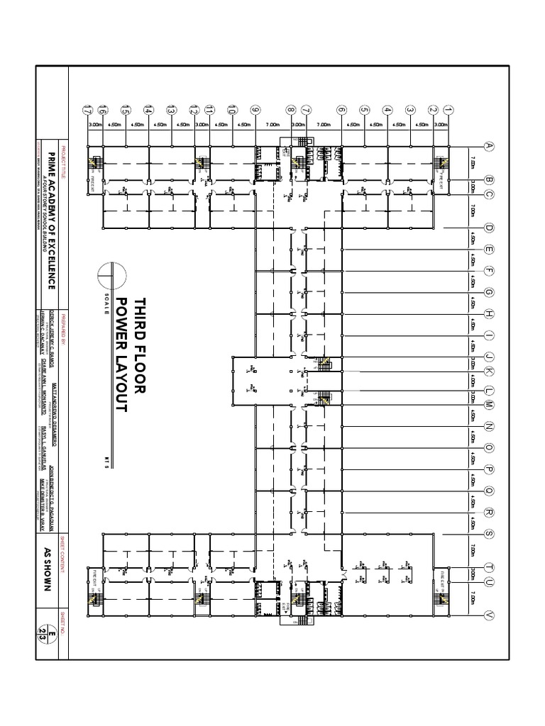 School Building Power Layout | PDF | Business
