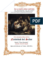 25 de Diciembre. Natividad Del Señor. Misa Del Día. Guía de Los Fieles para La Santa Misa Cantada - Kyrial Fons Bonitatis y Angelis