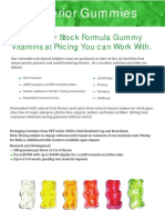 High-Quality Stock Formula Gummy Vitamins at Pricing You Can Work With