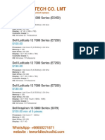 Dell, HP and Macbook. Refurbished PDF