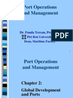 Port Operations and Management: Dr. Funda Yercan, Professor