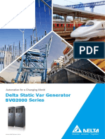 Delta Static Var Generator SVG2000 Series: Automation For A Changing World