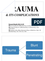 Trauma and Its Complications
